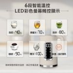 德國SABA 1.7L智能溫控快煮壺-奶油白 SA-HK41：圖片 3