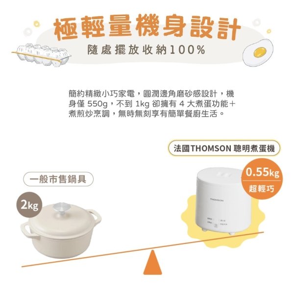 THOMSON蛋蛋神氣機 TM-SAK56：圖片 13