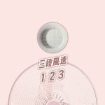 上元16吋內旋循環立扇-玫瑰金 HY-1629：圖片 8