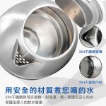 【大家源】1.8L不鏽鋼快煮壺-白色 TCY-2788：圖片 3