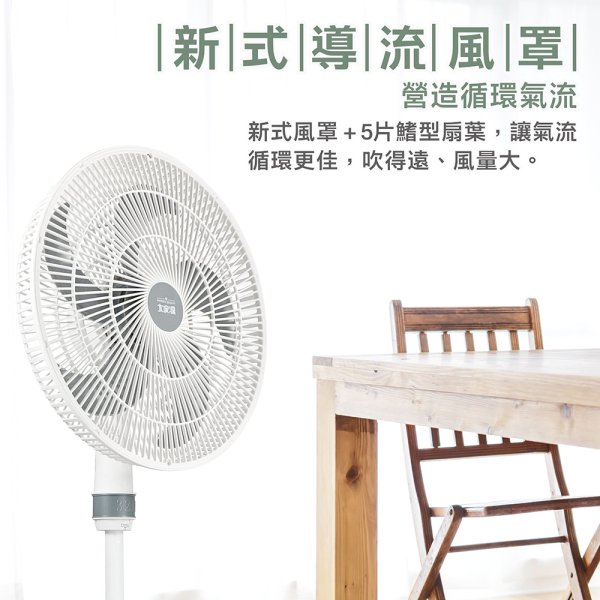 大家源14吋桌立兩用扇 TCY-851403：圖片 10