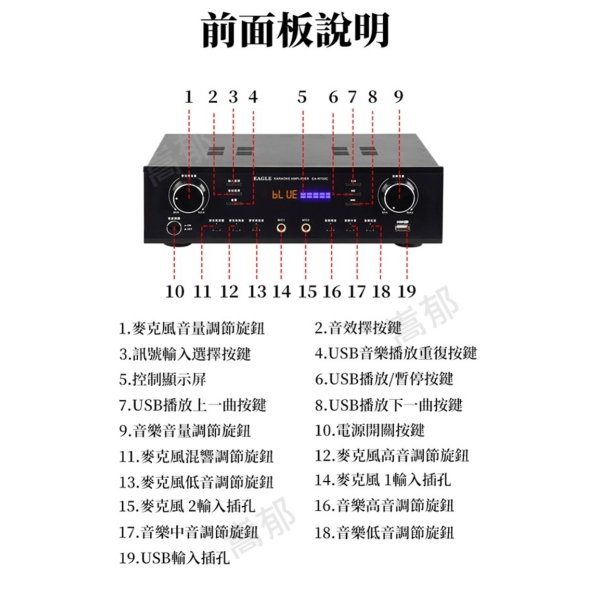 擴大機EA-R700C：圖片 7