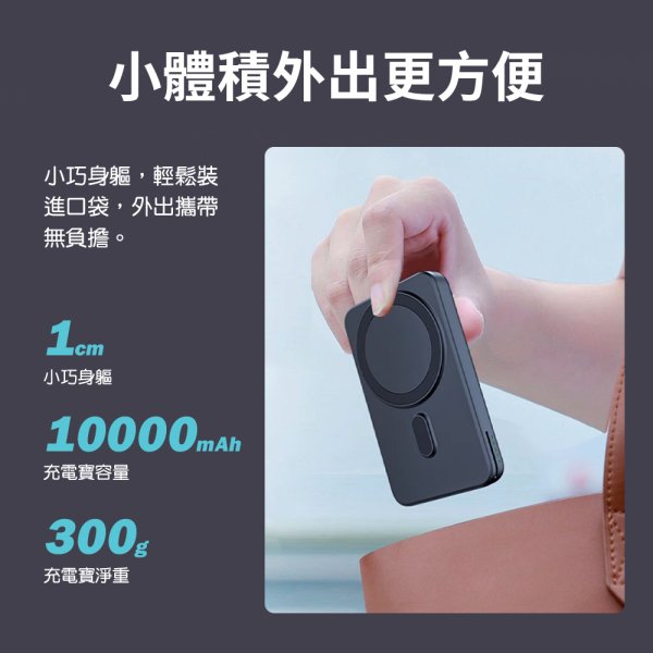 【PROTON 普騰】無線磁吸10000mAh行動電源 W20：圖片 13