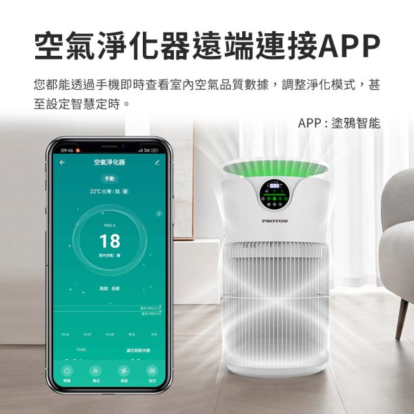 【PROTON 普騰】智慧數顯寵專用空氣淨化器Y-710：圖片 7