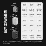 【PROTON 普騰】輕鋁者行李箱 LXX10RM-30：圖片 4