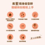 【ISITO】蓬蓬直髮翻轉兩用夾(國際電壓) IS-24E02DH：圖片 2